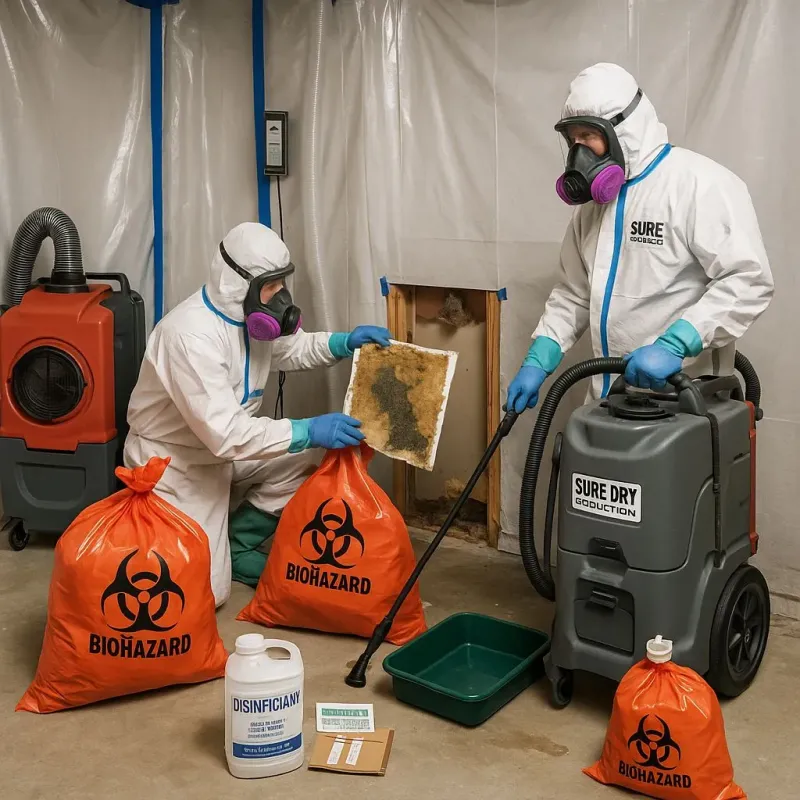 Contaminated Water Handling Protocols process in Florence County, WI